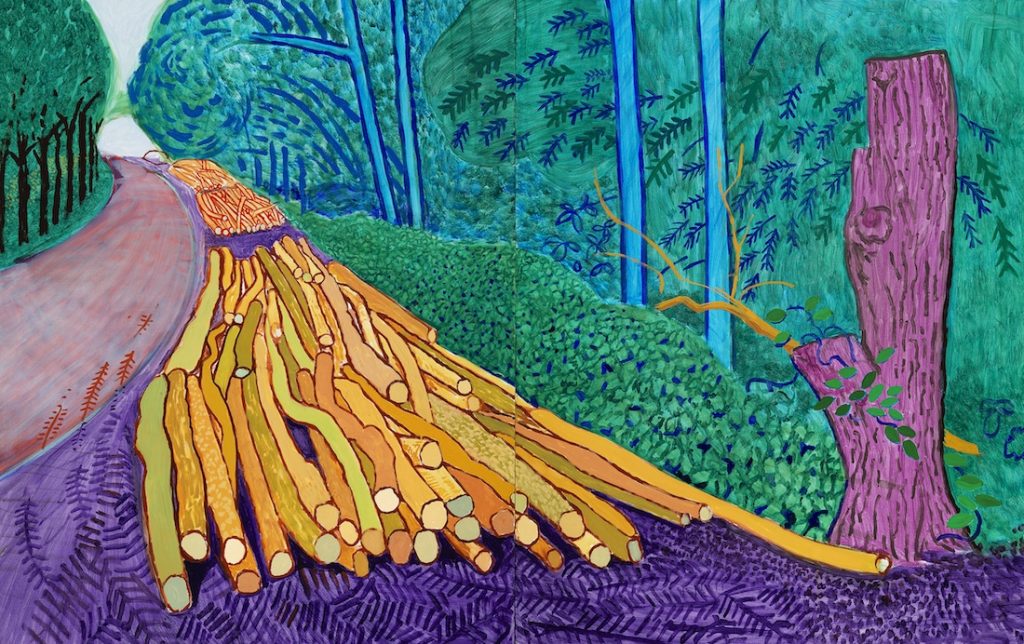 Tranh vẽ của David Hockney 11