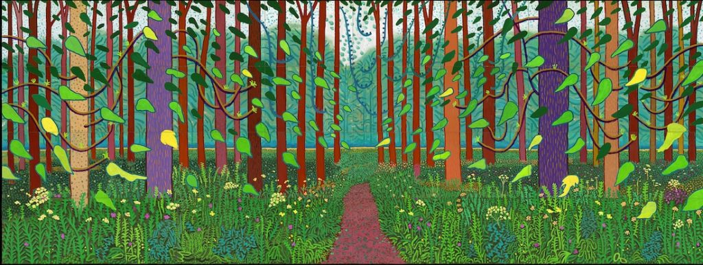 Tranh vẽ của David Hockney 10