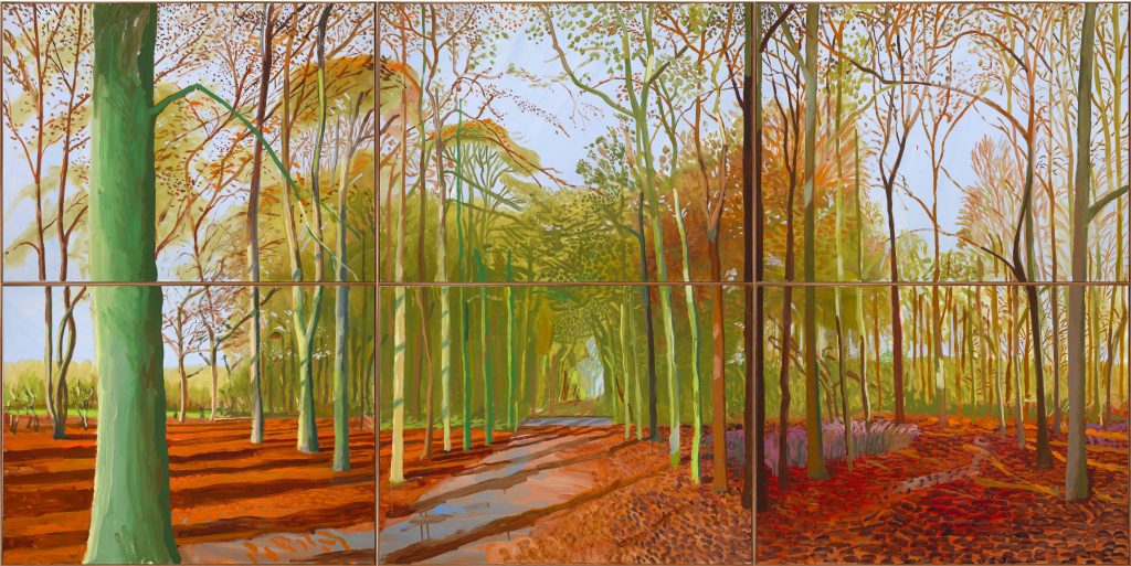 Tranh vẽ của David Hockney 9