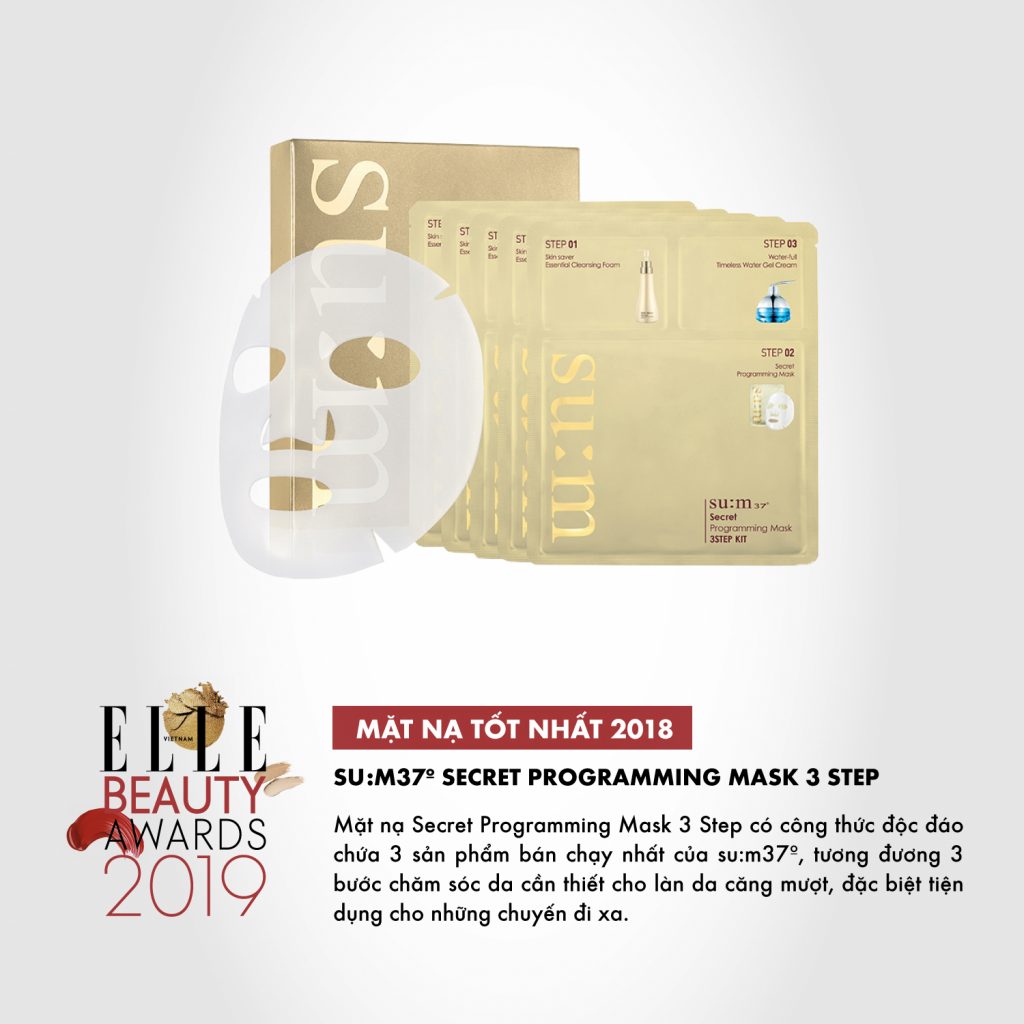 07 mặt nạ dưỡng da ELLE Beauty Awards 2019