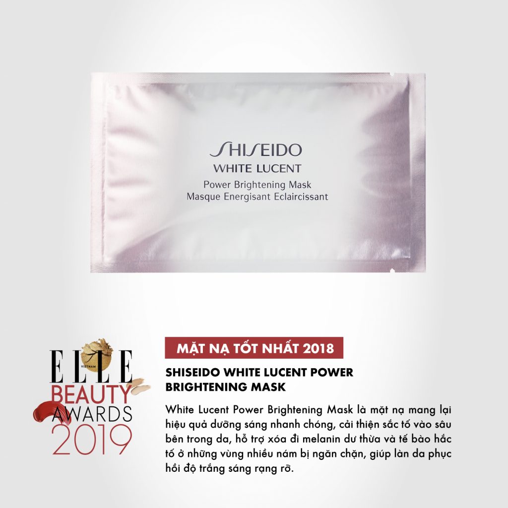 ELLE bEAUTY Awards 2019 mặt nạ