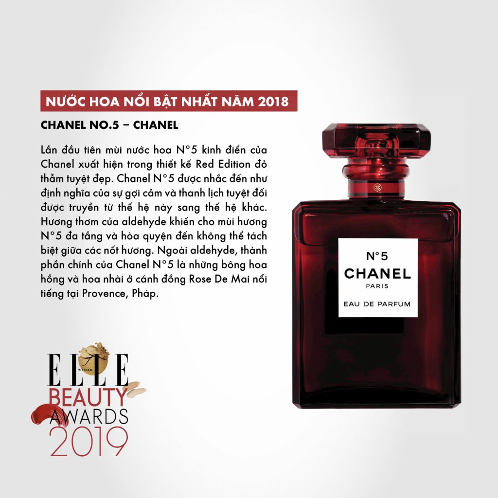 hương nước hoa 02 ELLE Beauty Awards 2019