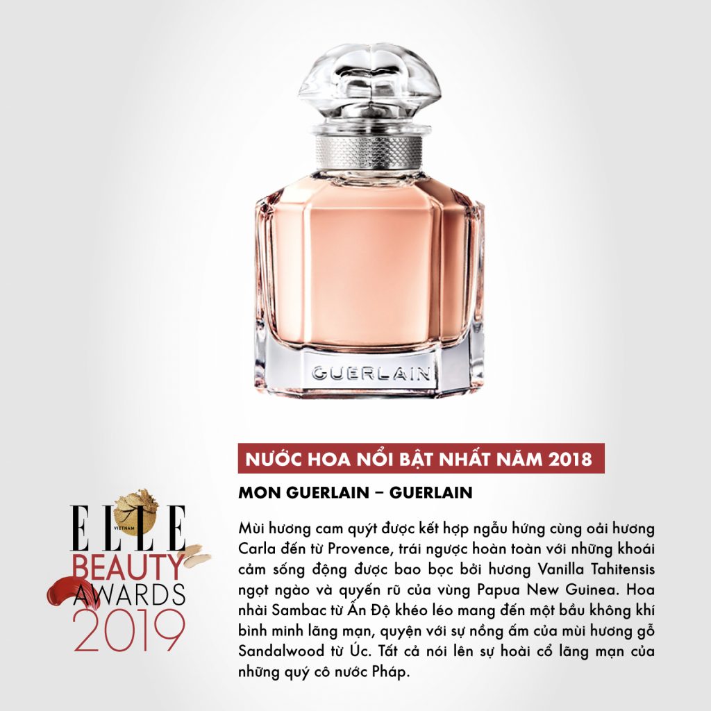 hương nước hoa 10 ELLE Beauty Awards 2019