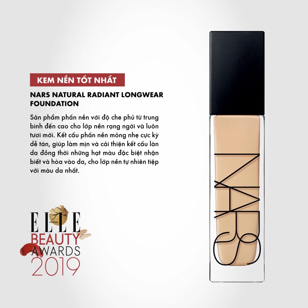 kem nền 02 ELLE Beauty Awards 2019