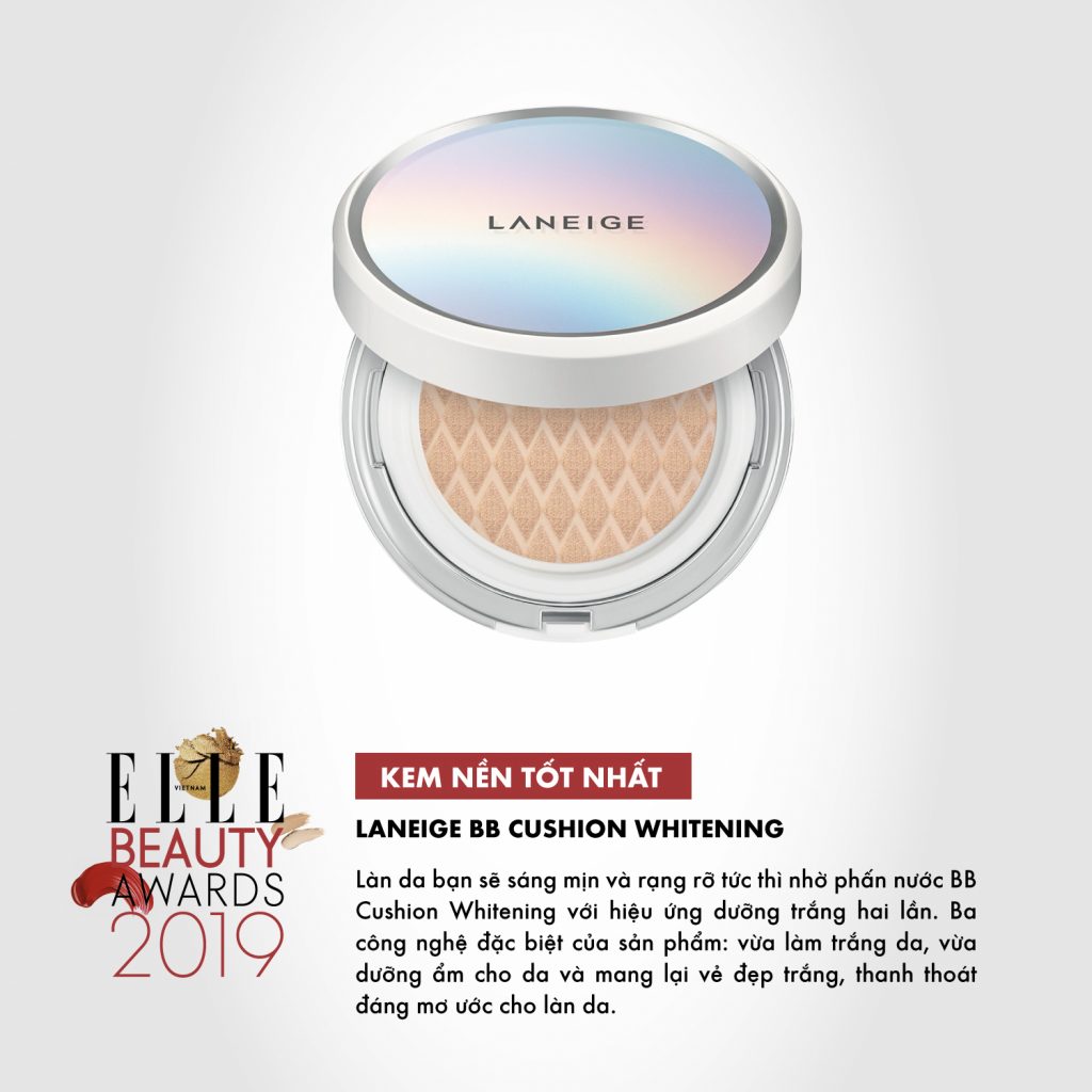 kem nền 04 ELLE Beauty Awards 2019