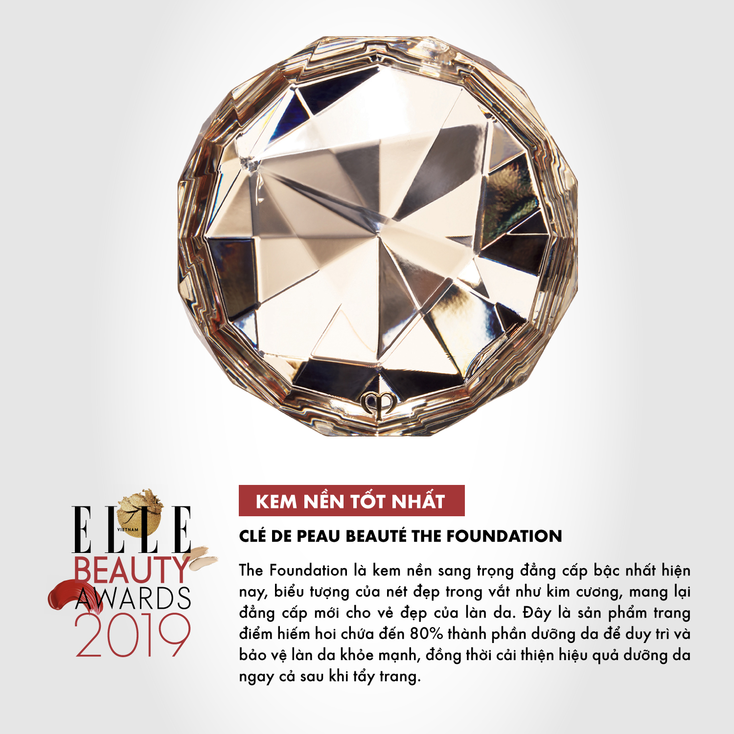 kem nền 08 ELLE Beauty Awards 2019 kem nền 08 ELLE Beauty Awards 2019