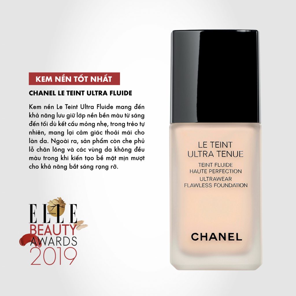 kem nền 09 ELLE Beauty Awards 2019
