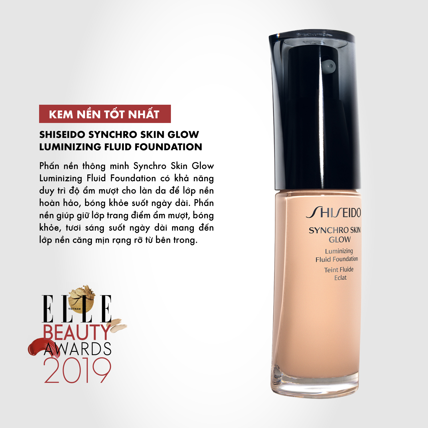 kem nền 10 ELLE Beauty Awards 2019 kem nền 10 ELLE Beauty Awards 2019