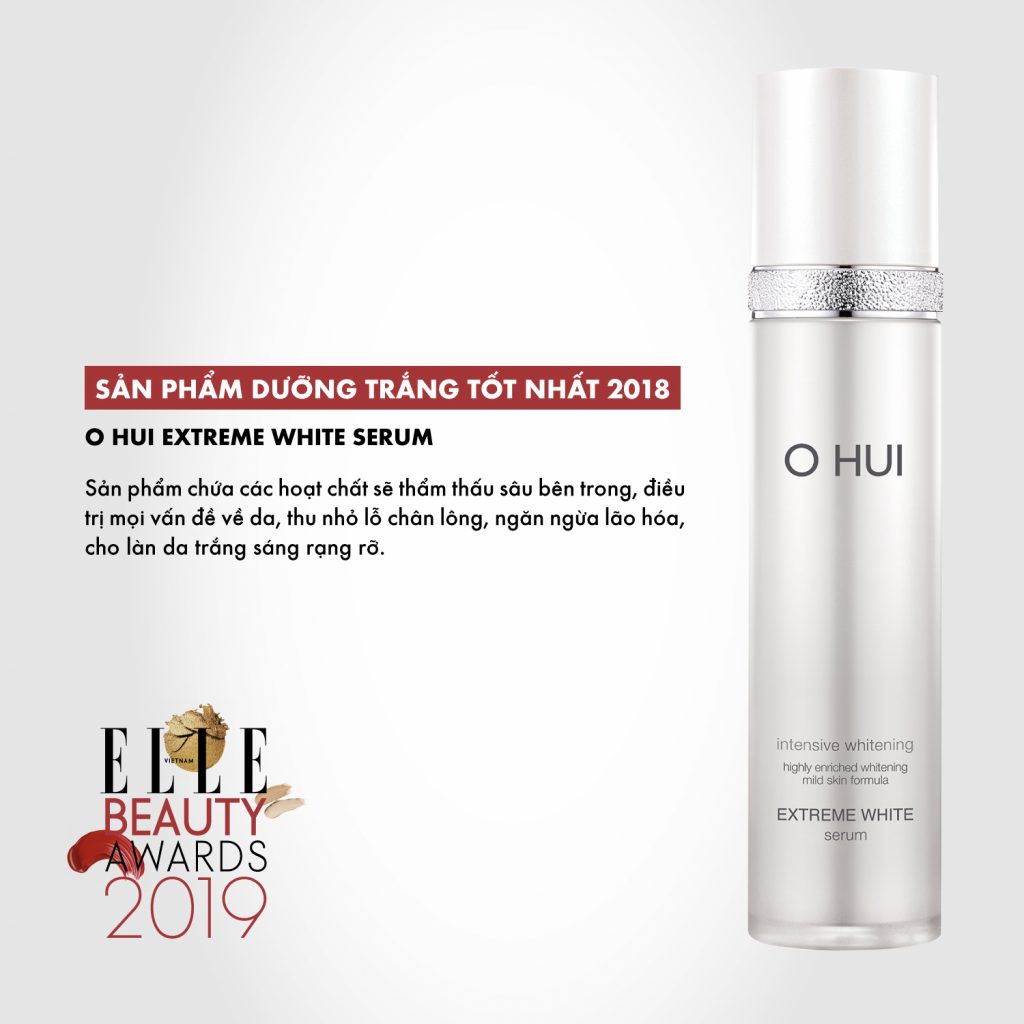 ELLE Beauty Awards 2019 dưỡng trắng 02