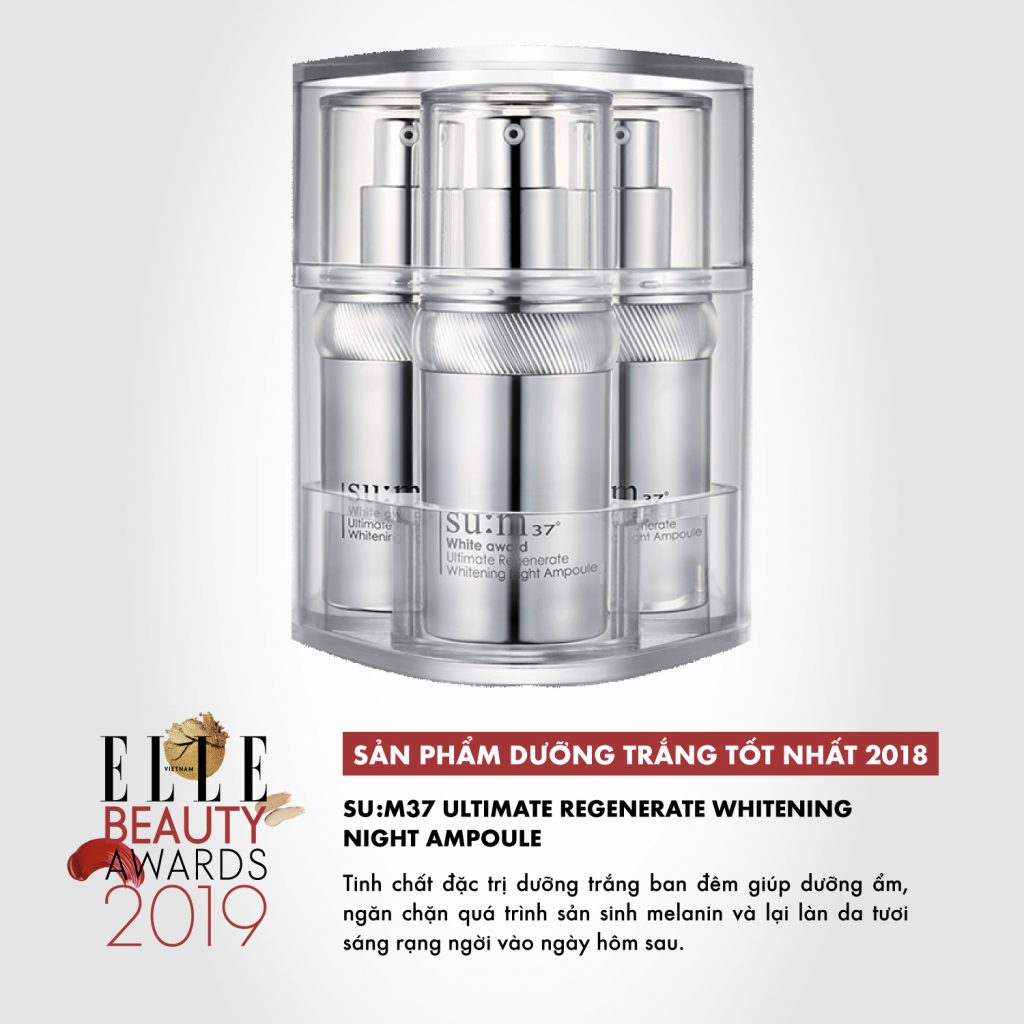 ELLE Beauty Awards 2019 dưỡng trắng 05