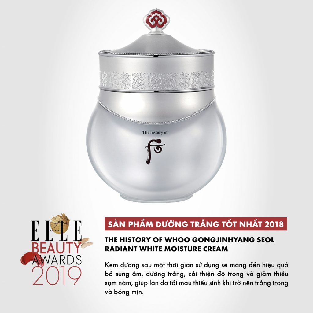 ELLE Beauty Awards 2019 dưỡng trắng 08