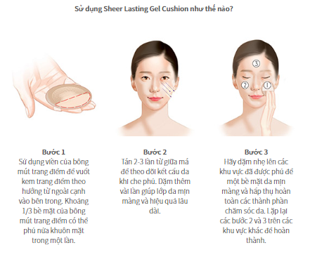 Sulwhasoo Sheer Lasting Gel Cushion & Foundation 3