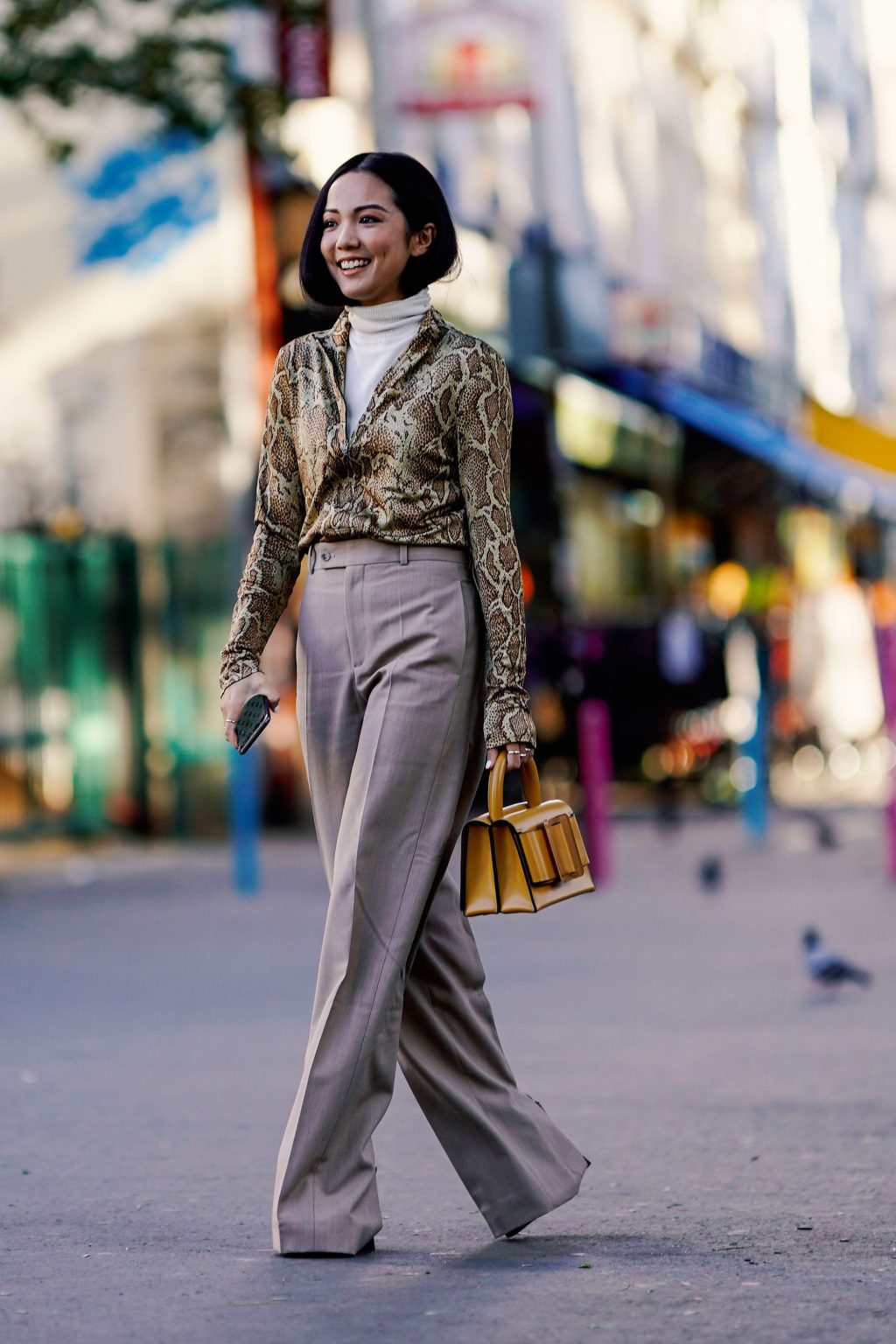 phong cách thời trang với màu beige 13
