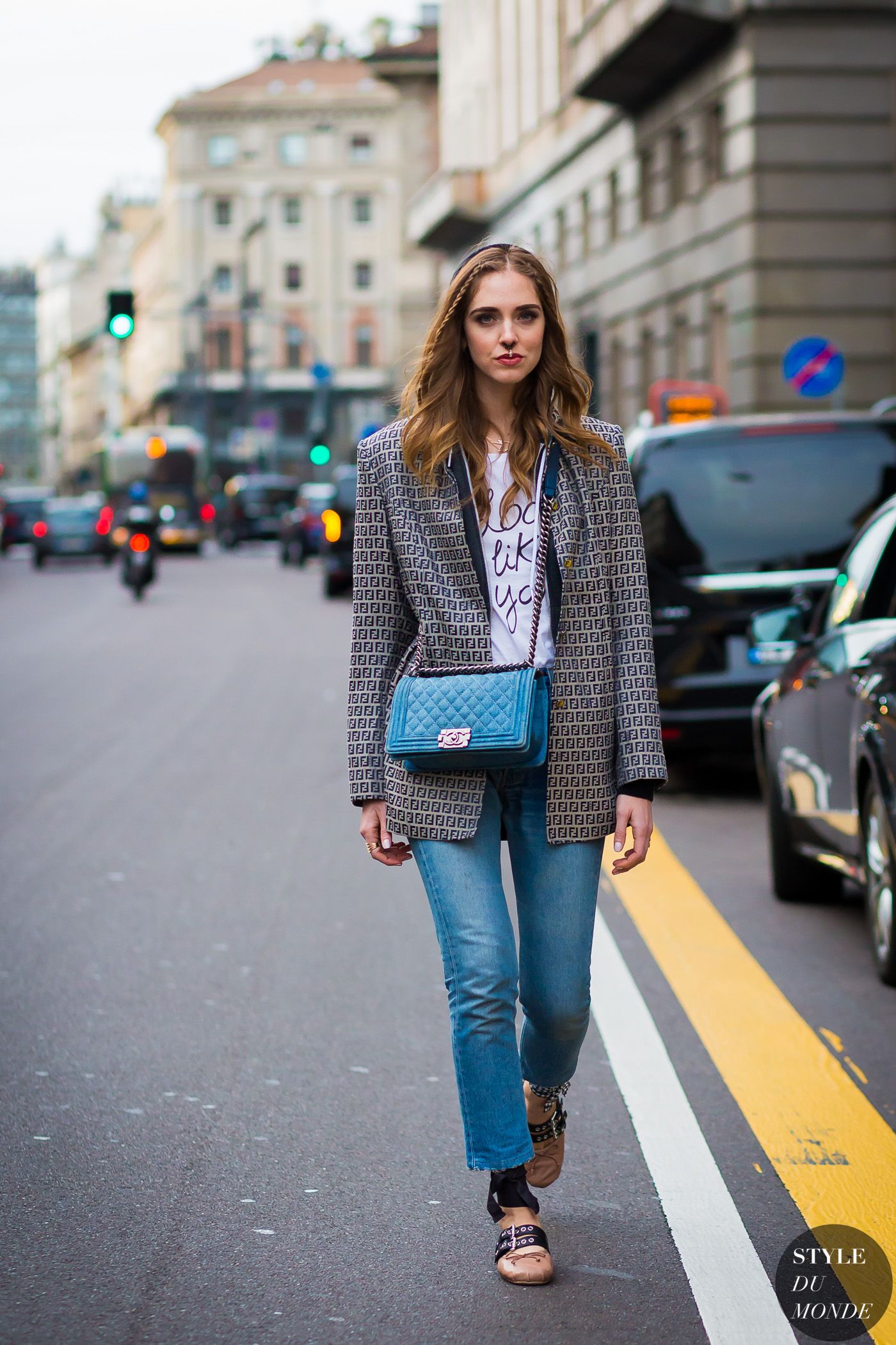 chiara ferragni tuần lễ thời trang 2