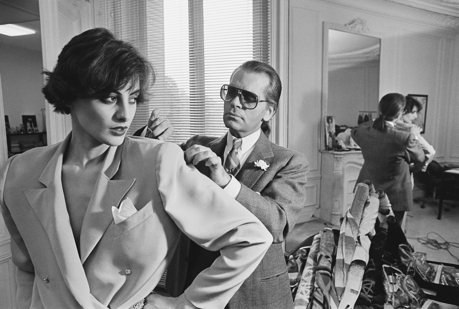 Karl Lagerfeld và nàng Thơ Ines de la Fressange