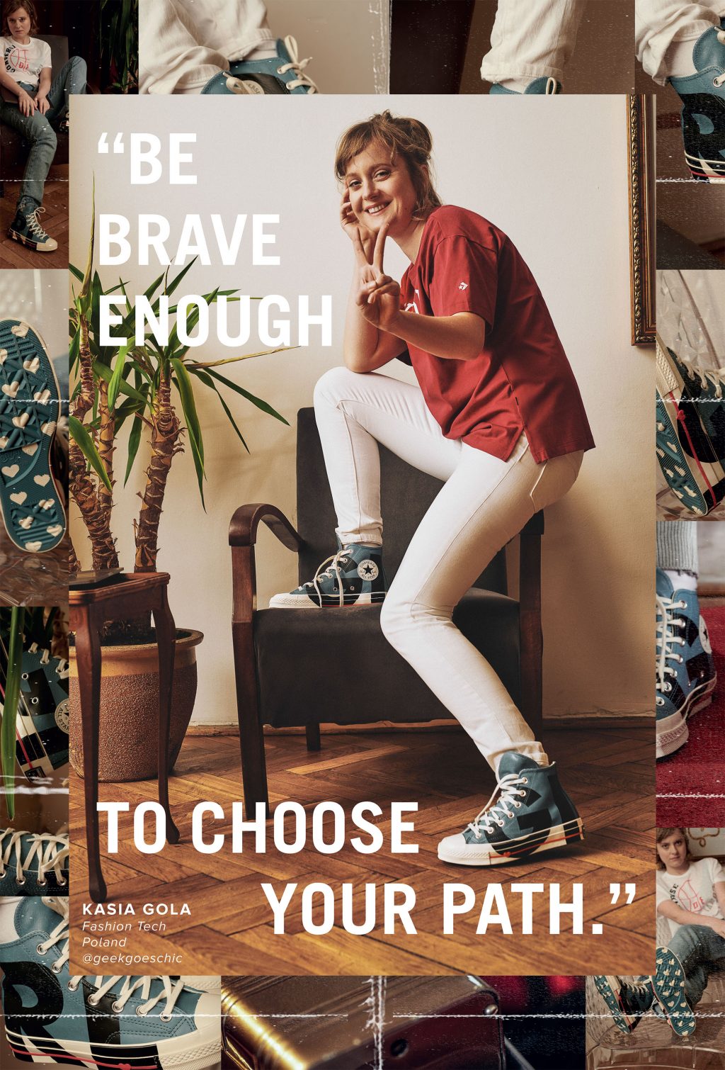 Millie Bobby Brown cùng Converse ủng hộ nữ quyền 5