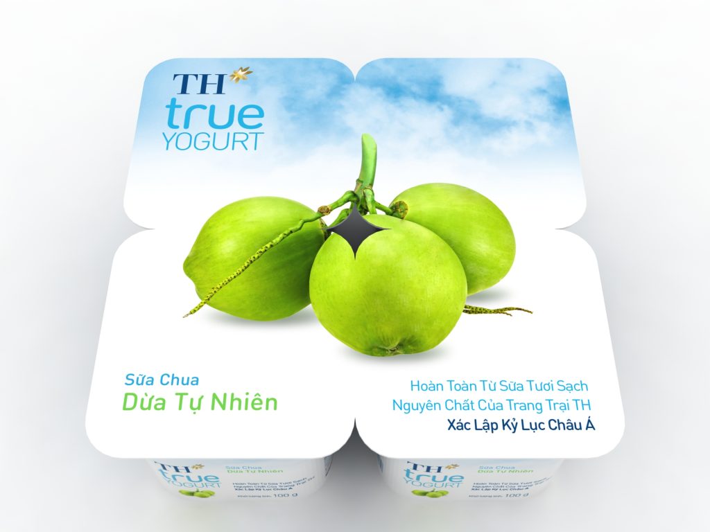 sữa chua dừa TH True Yogurt 2