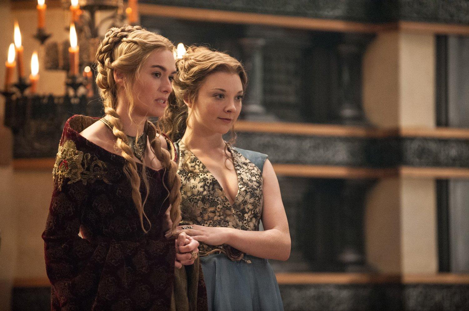 thời trang trong phim cersei lannister và margaery tyrell