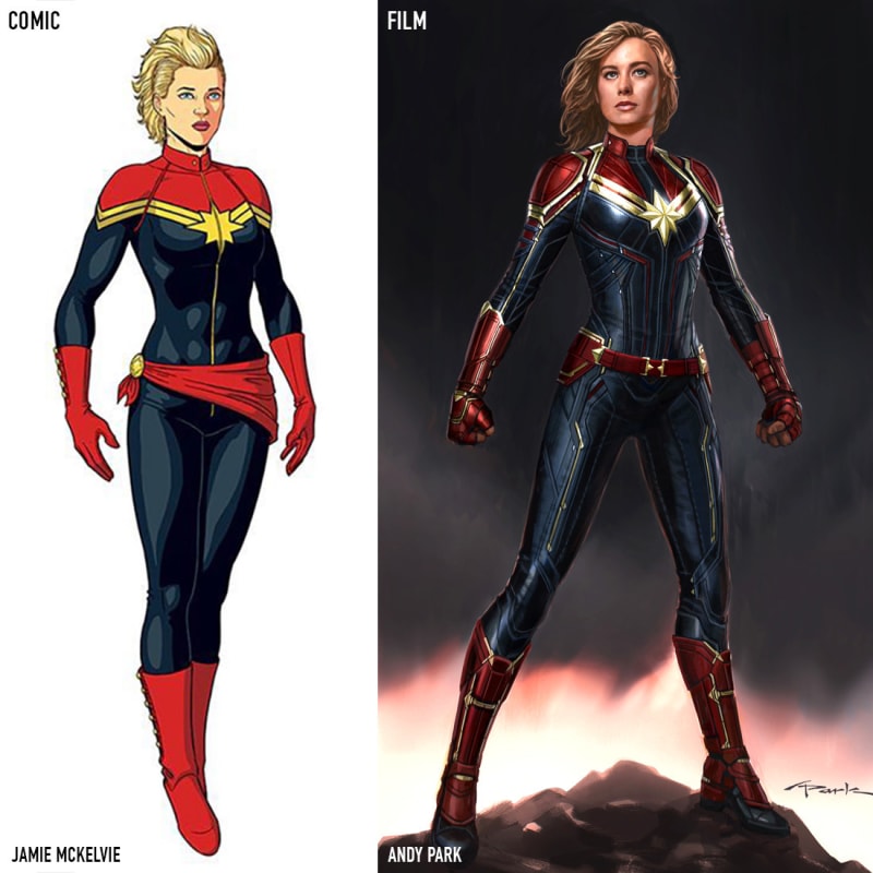 thời trang trong phim captain marvel 1