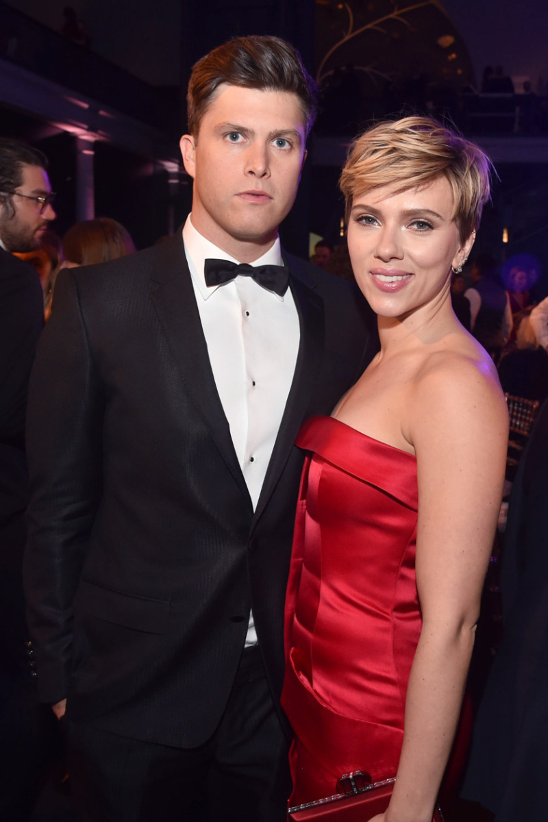 Scarlett Johansson và Colin Jost lầu đầu xuất hiện cùng nhau