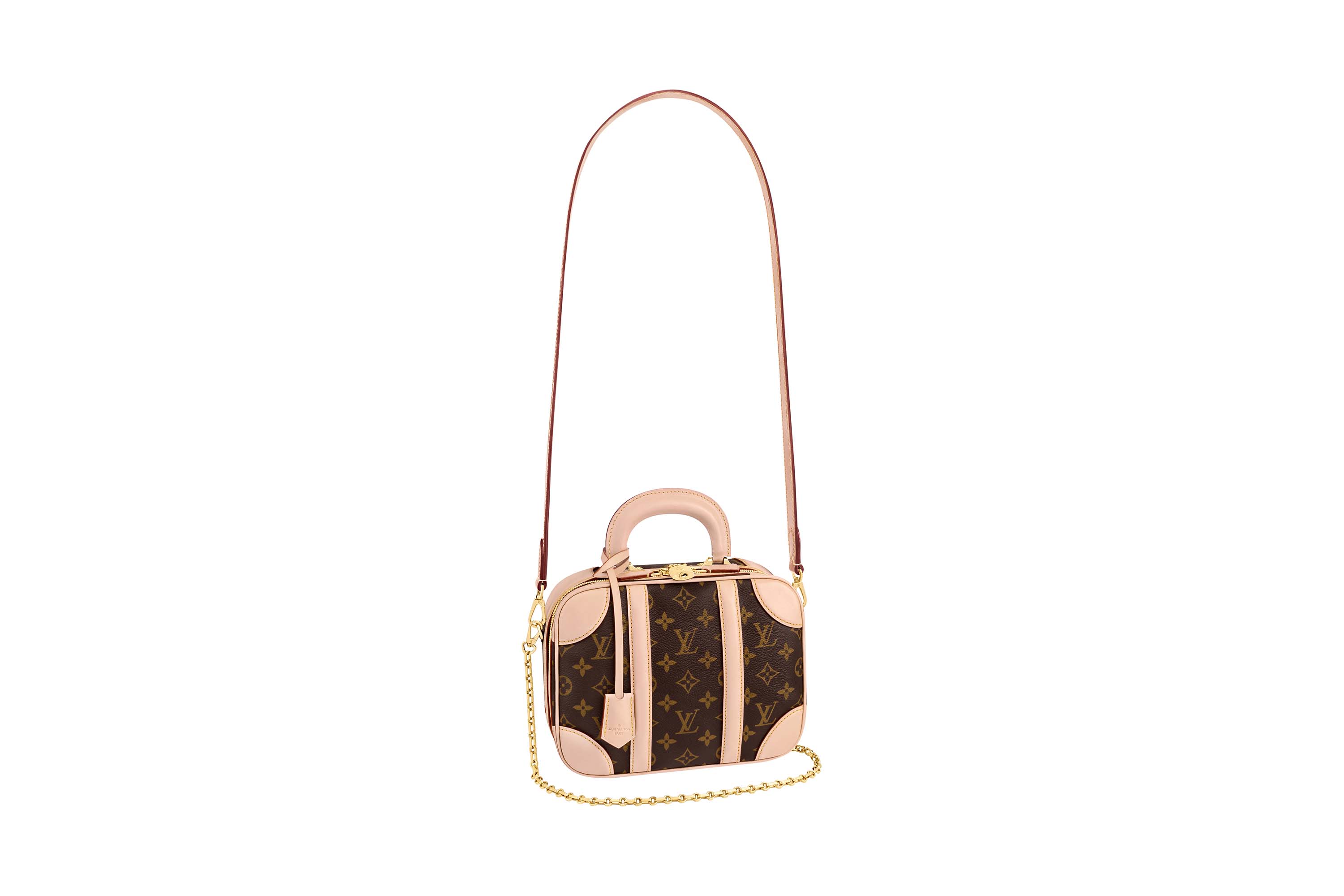 túi xách Louis Vuitton mini luggage màu be