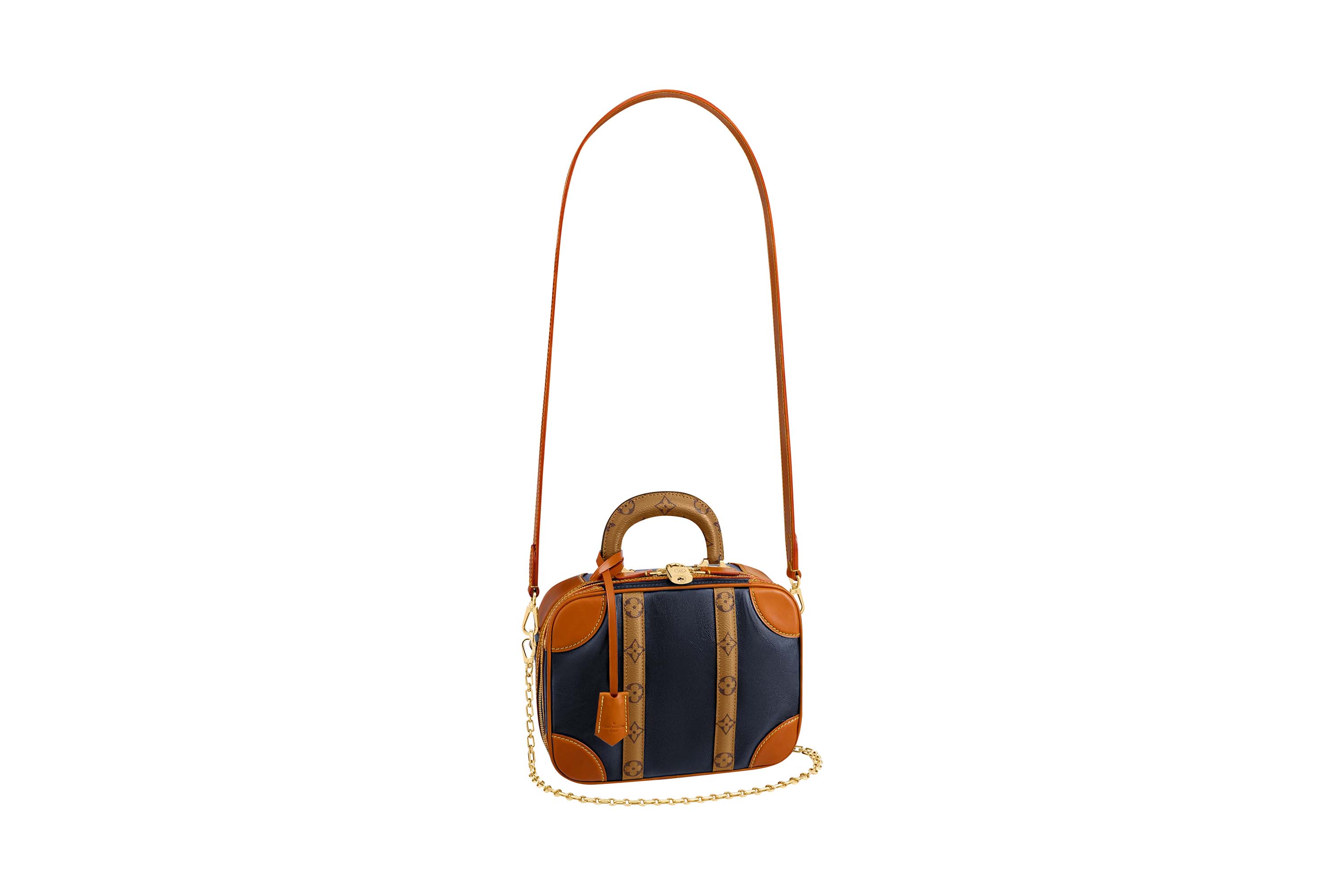 túi xách Louis Vuitton mini luggage màu nâu