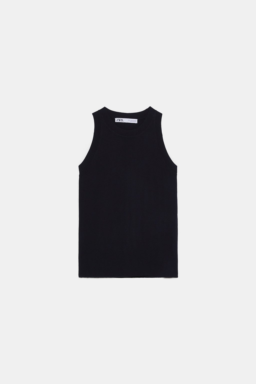 áo ba lỗ màu đen Zara