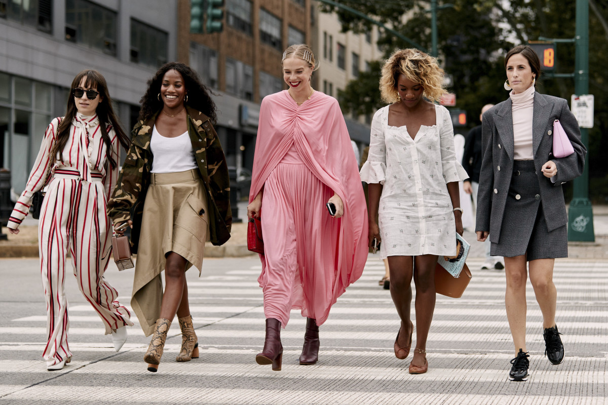 tín đồ thời trang tại tuần lễ thời trang new york xuân - hè 2019