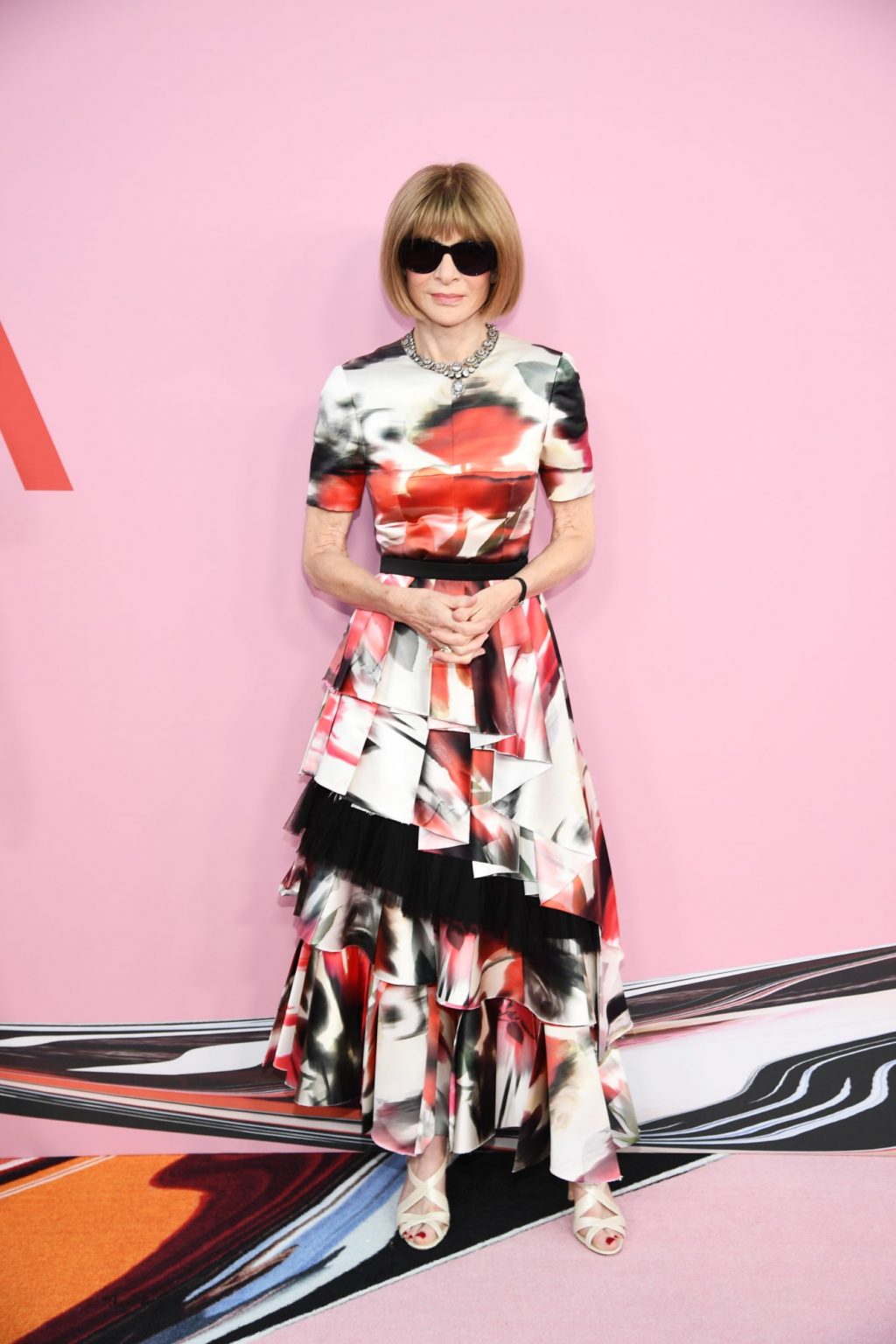 anna wintour tại lễ trao giải cfda