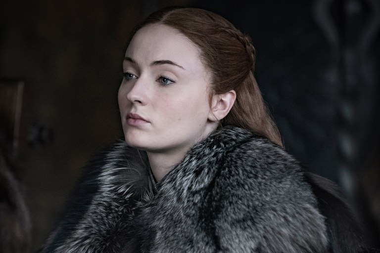 Sophie Turner trong vai Sansa Stark (Game of Thrones).