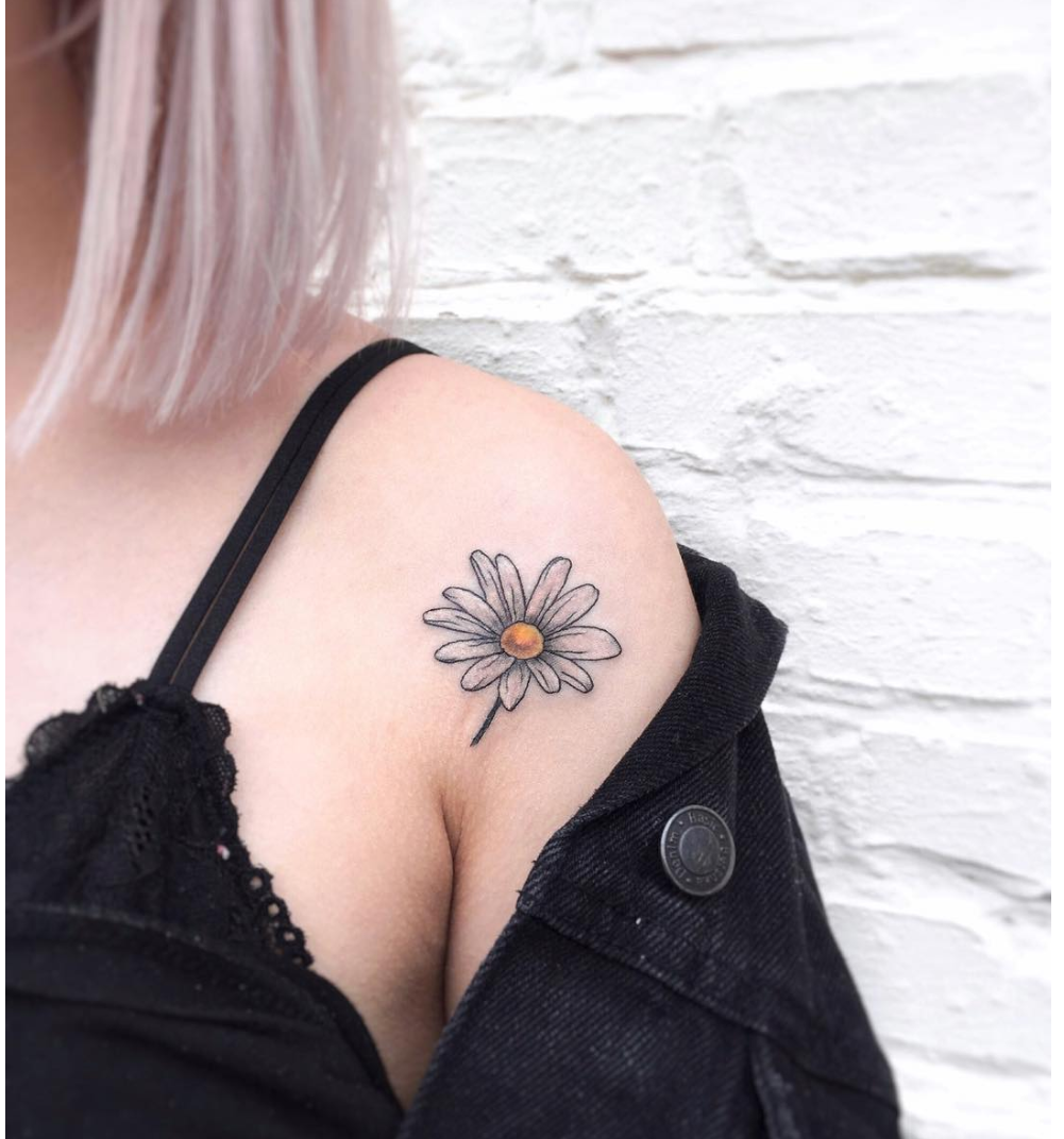 Hình xăm hoa mẫu đơn Ý nghĩa và mẫu tattoo mini đẹp ở chân tay lưng trên  vai
