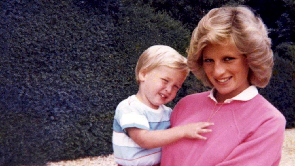 Công nương Diana và Hoàng tử William