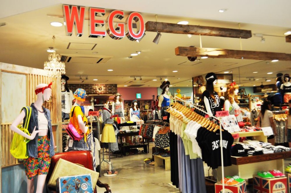 địa điểm mua sắm ở nhật cửa hàng wego ở fukuoka