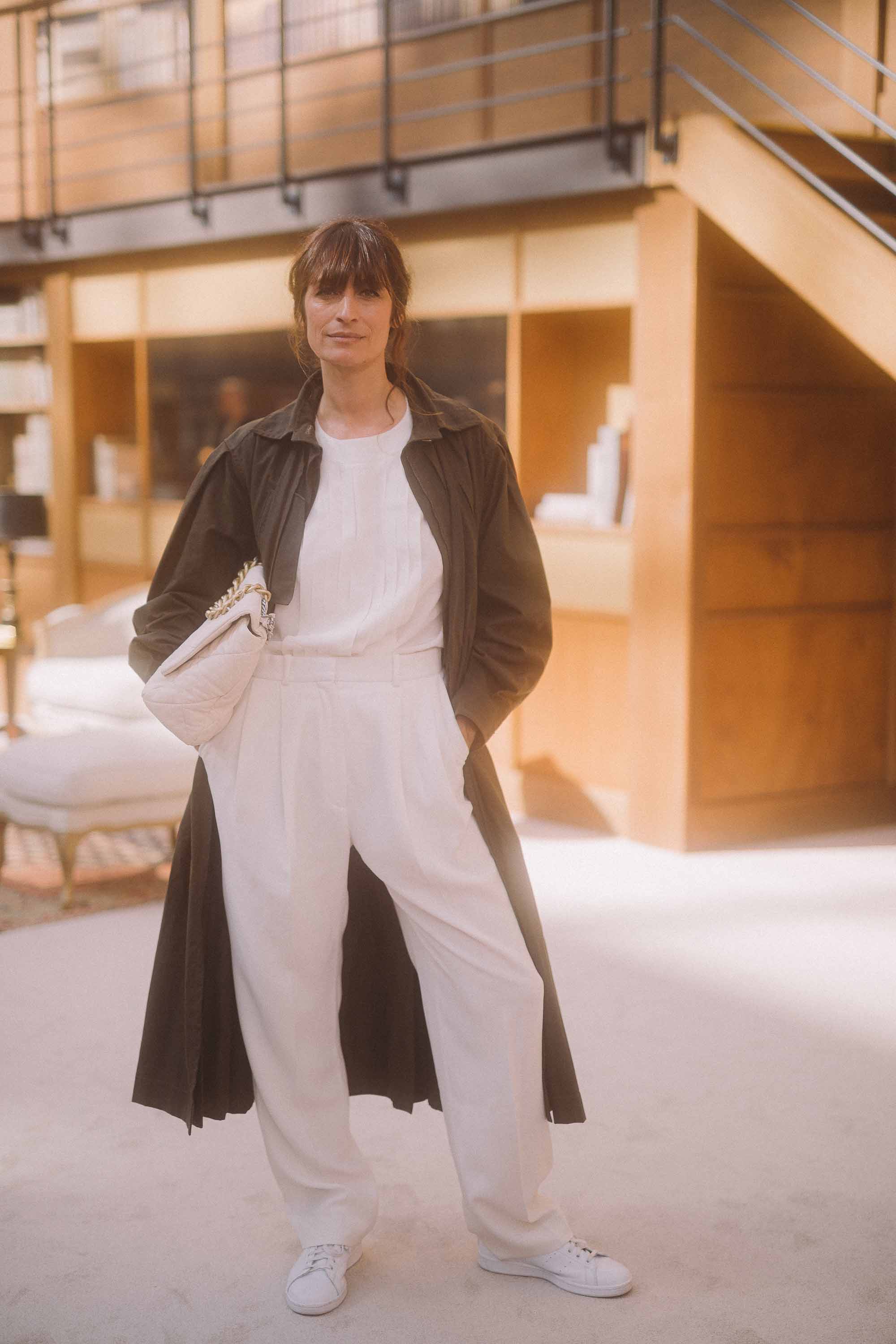 Caroline De Maigret tham dự buổi trình diễn CHanel Haute Couture Thu Đông 2019