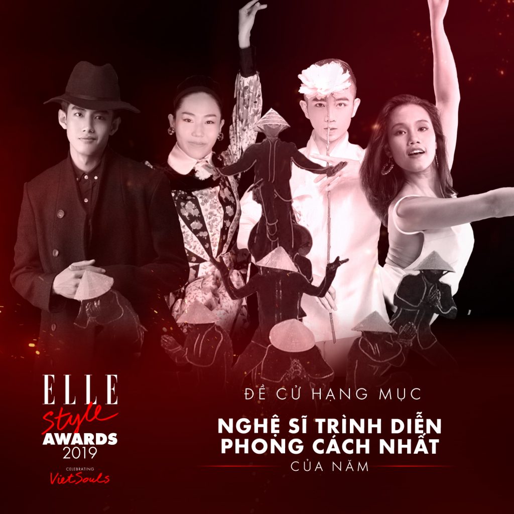 ELLE Style Awards 2019 - bình chọn hạng mục nghệ sĩ trình diễn phong cách nhất