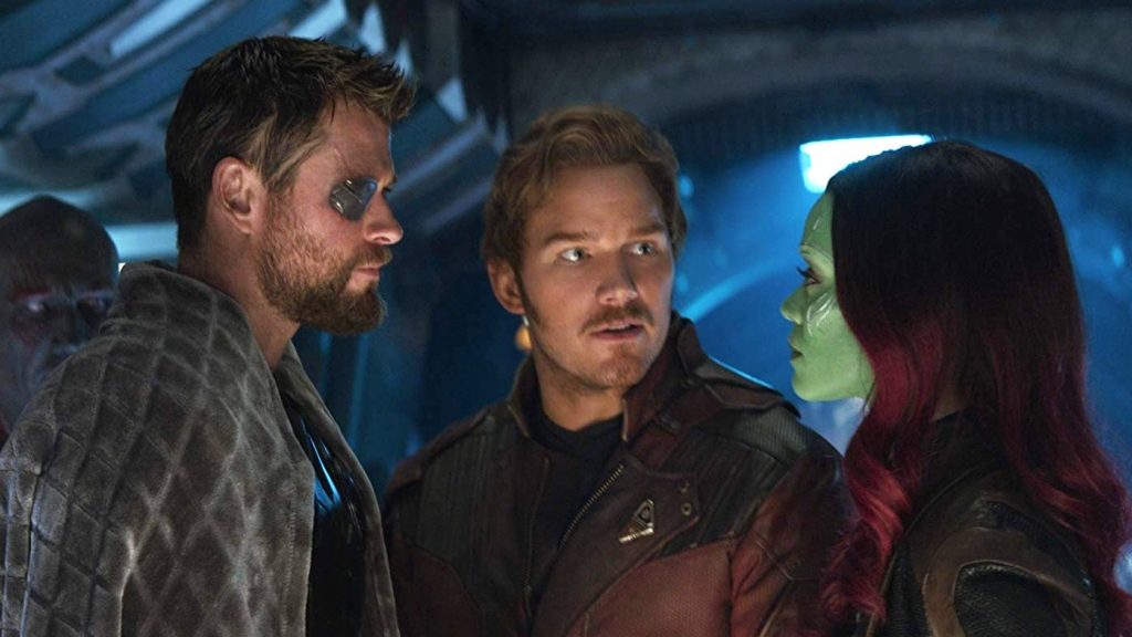 thor peter quill gamora