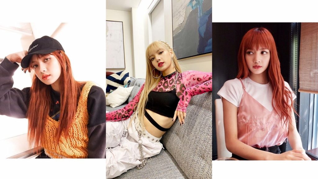 Thời trang của lisa blackpink cùng bản phối áo dây đa dạng