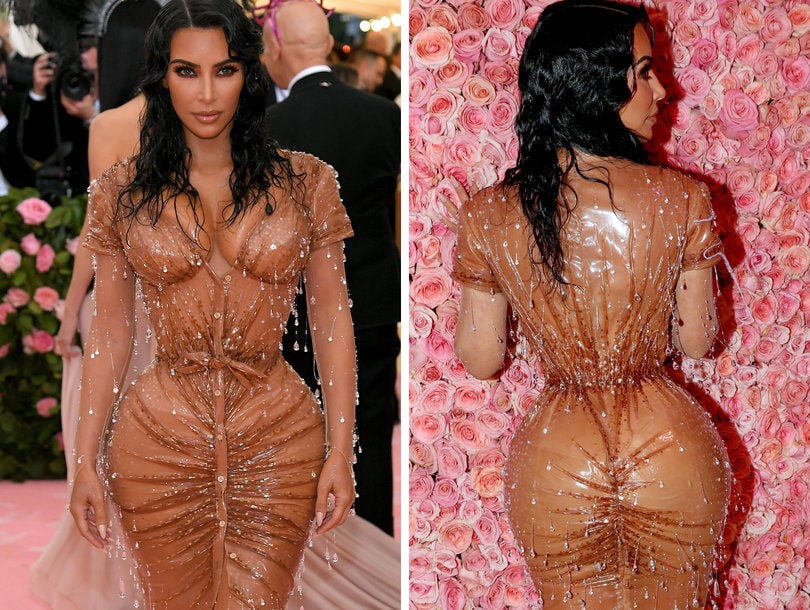 Kim Kardashian mặc corset đến thảm đỏ MET Gala 2019