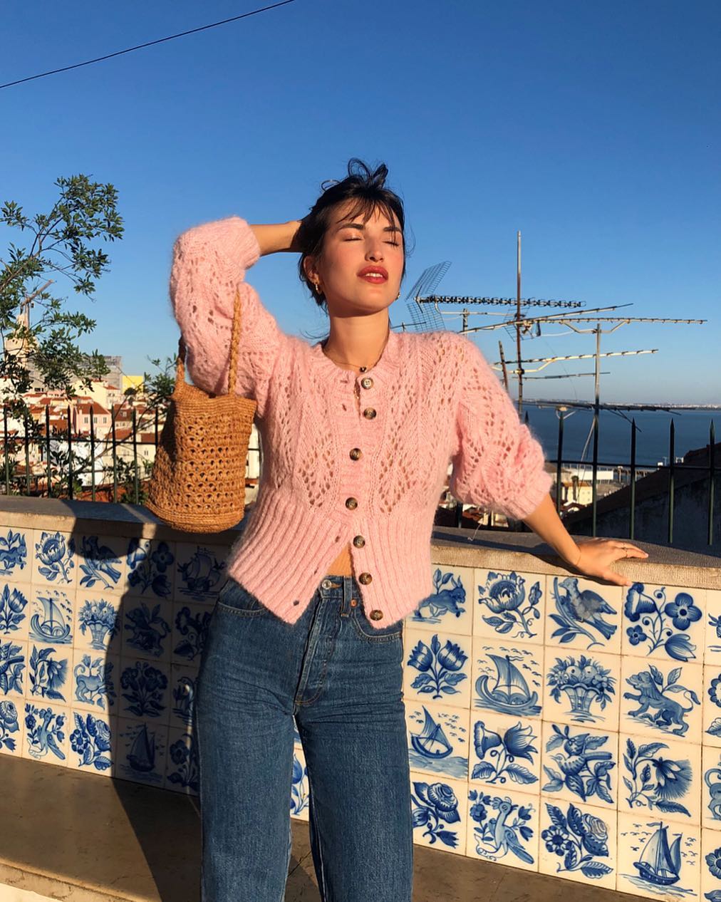 Jeanne damas cardigan deals