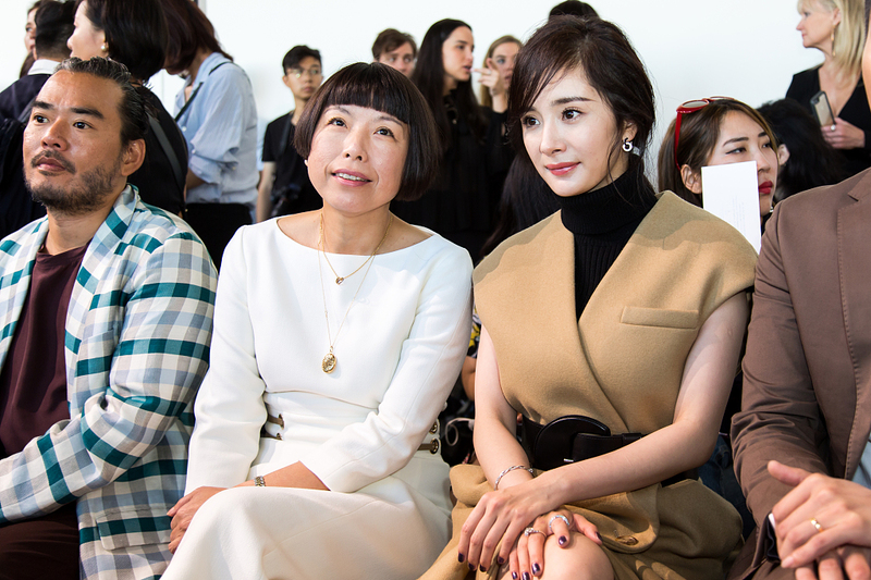 Dương Mịch ngồi hàng ghế đầu tại New York Fashion Week