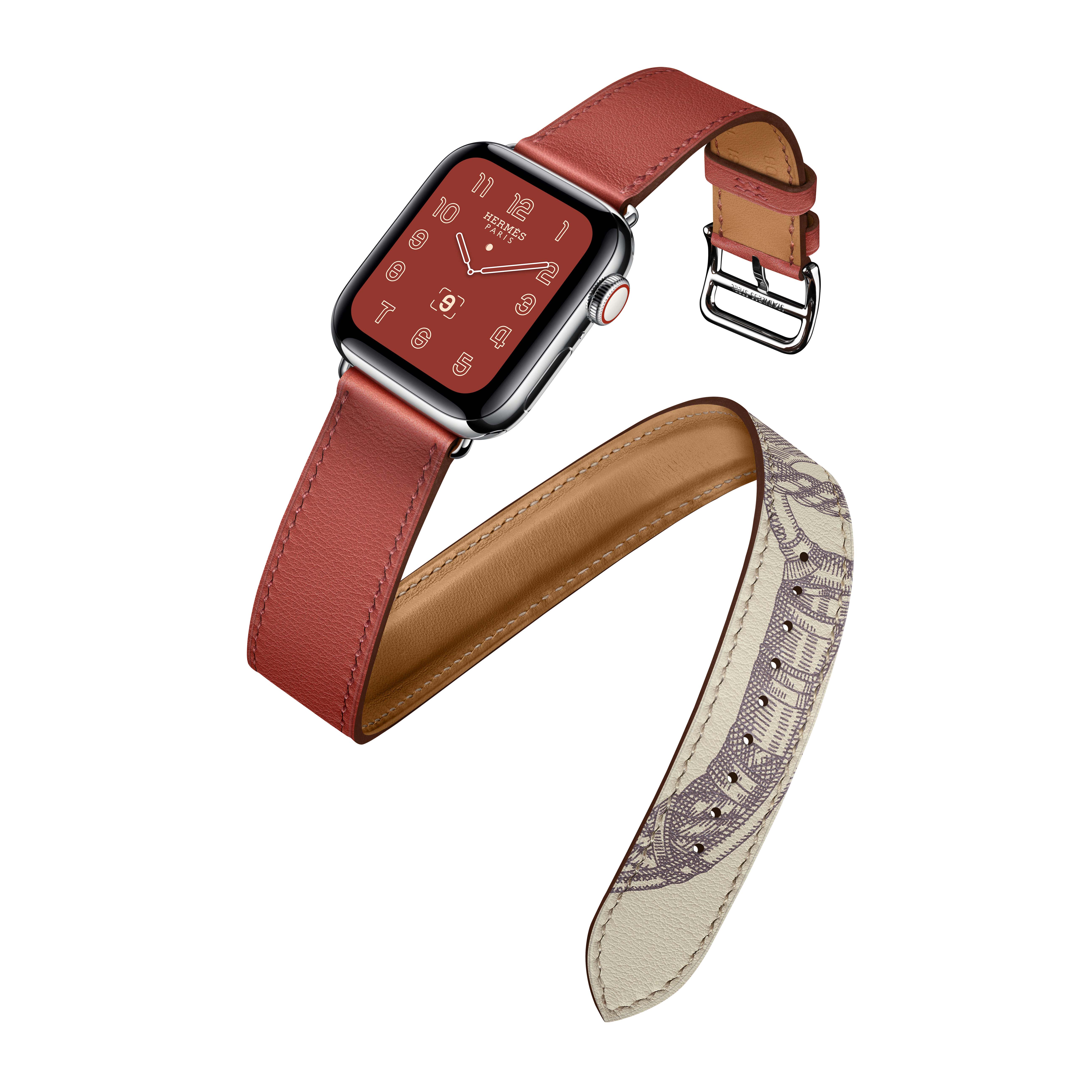 apple watch hermès Della Cavalleria màu đỏ