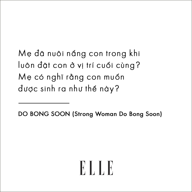 câu nói hay trong phim Strong Woman Do Bong Soon