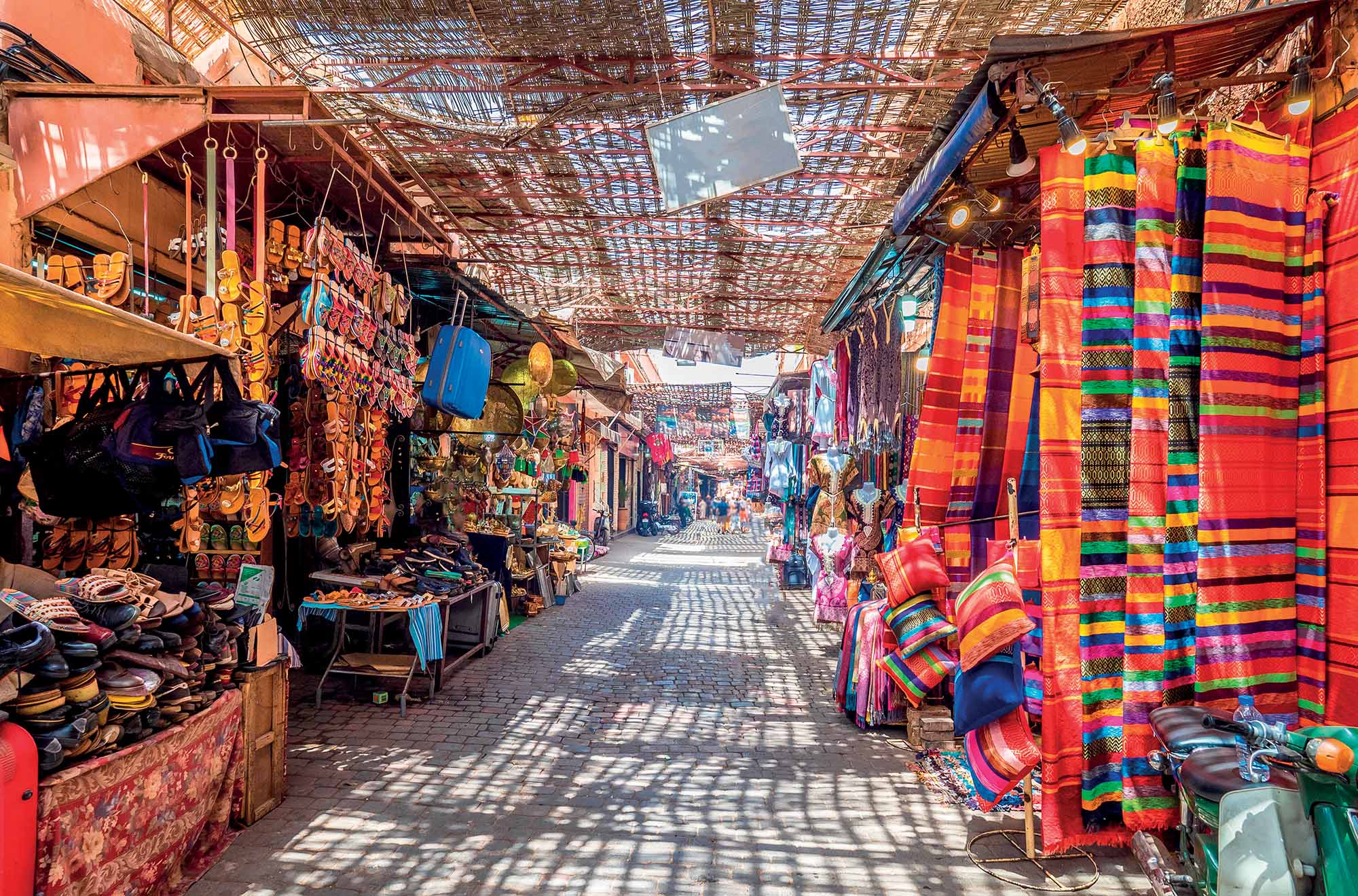 Morocco du lịch khung cảnh quảng trường Marrakesh