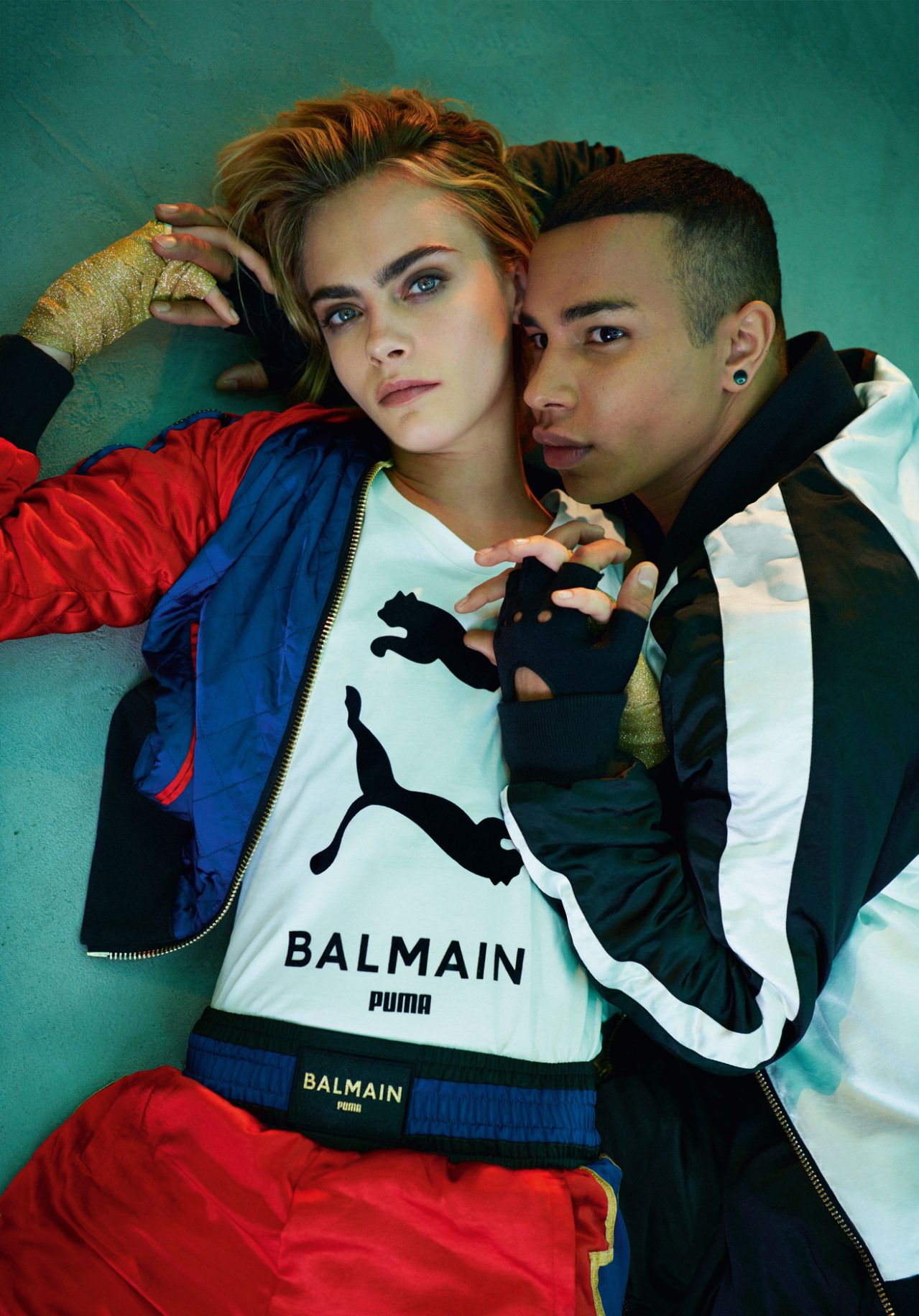 Cara Delevingne hợp tác với Olivier Rousteing trong BST mới