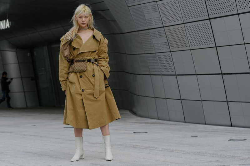phối trang phục cùng dây eo - cách phối đồ của fashionistas tại tuần lễ thời trang seoul xuân hè 2020
