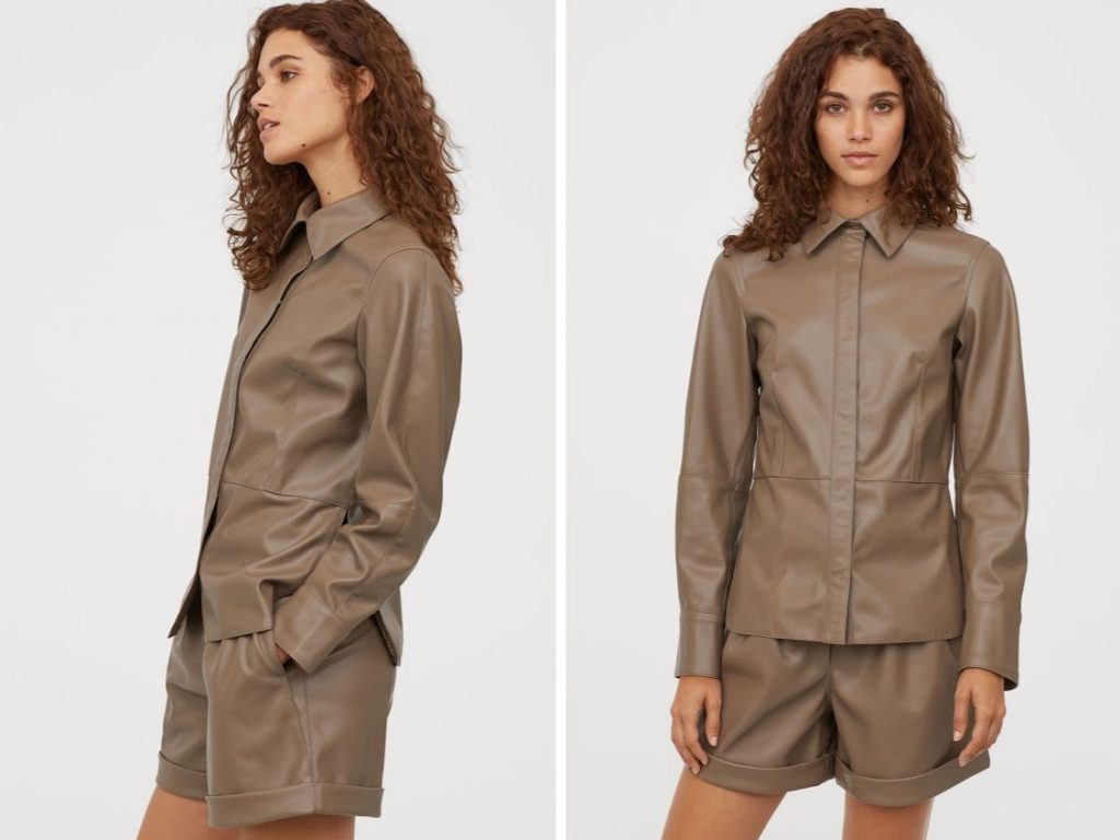 Thời trang công sở thu 2019 - H&M shorts suit