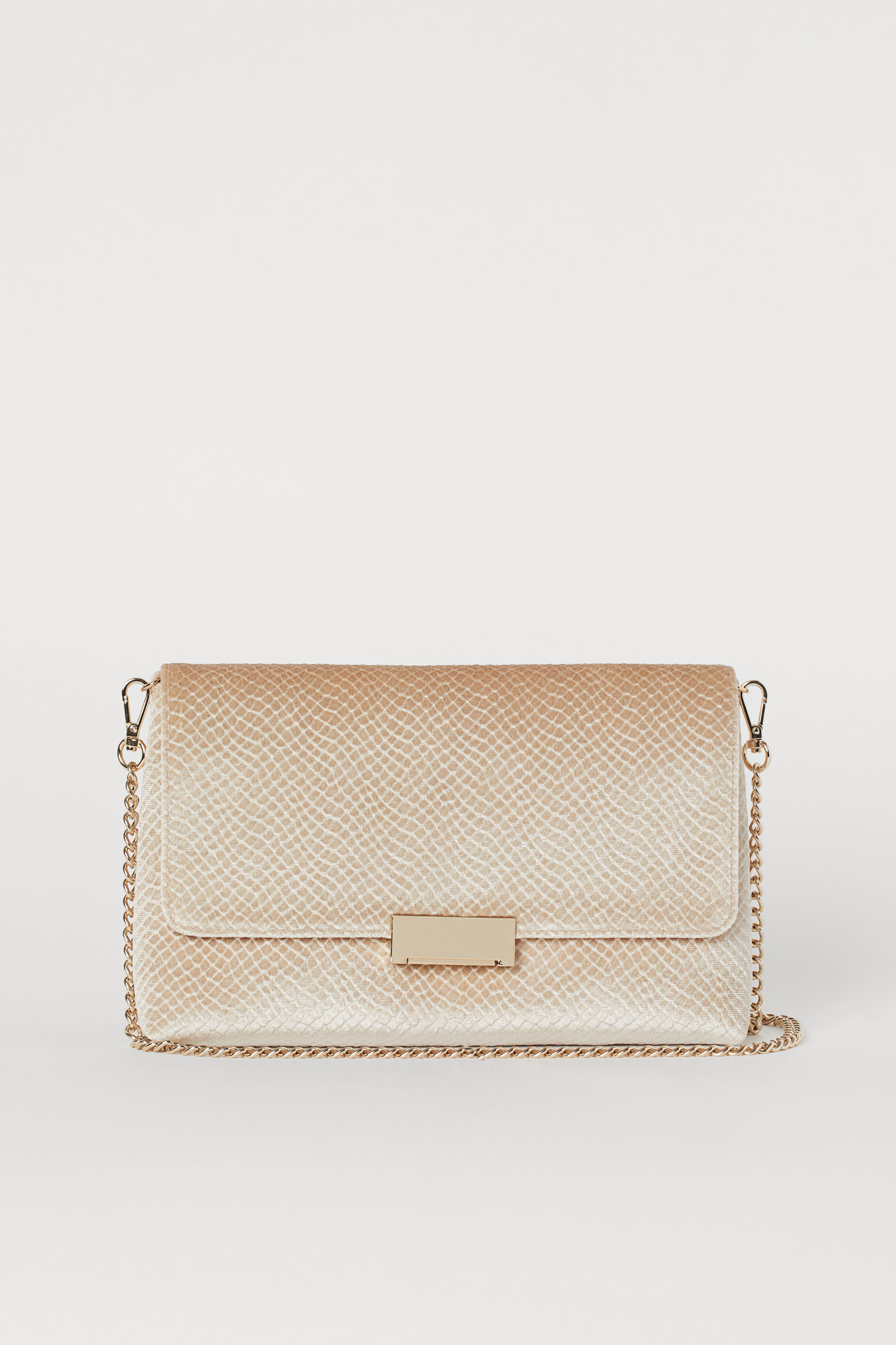 Velour Clutch Bag túi đeo chéo h&m