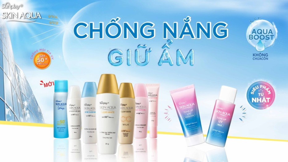 kem chống nắng Sunplay Skin Aqua.