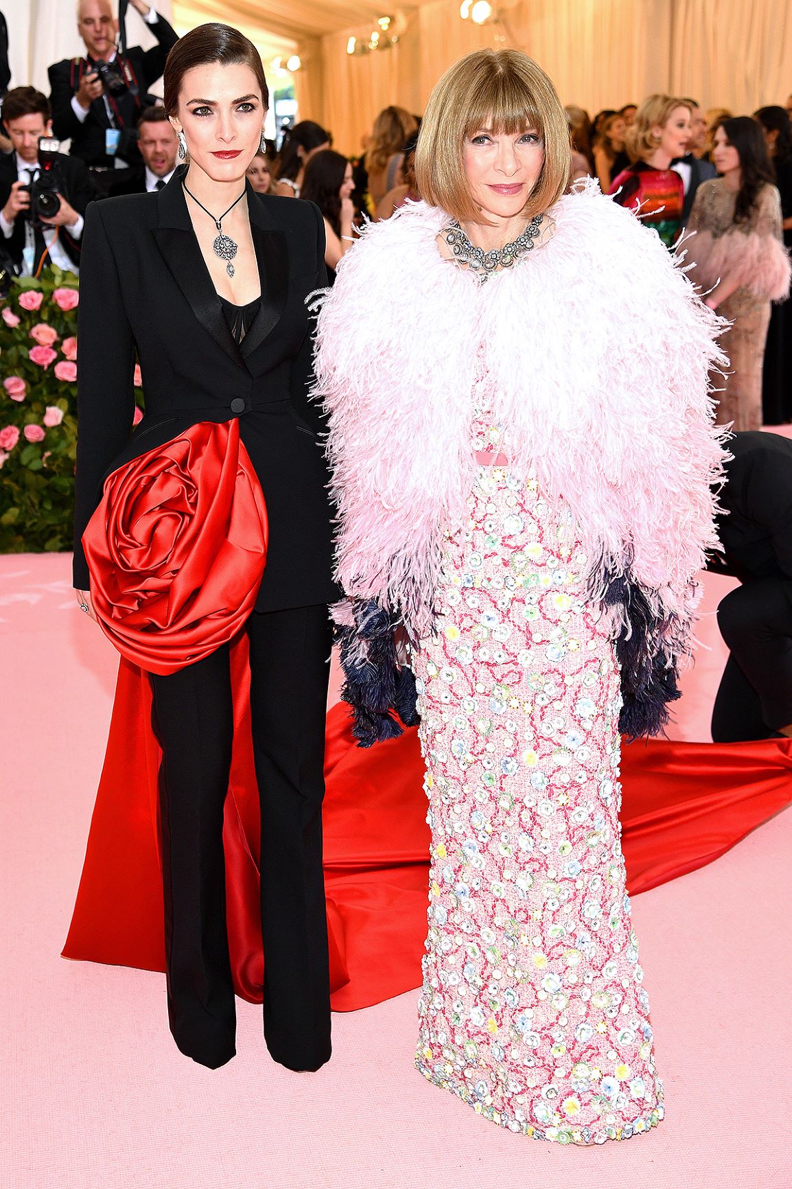 Anna Wintour và con gái tại Met Gala 2019