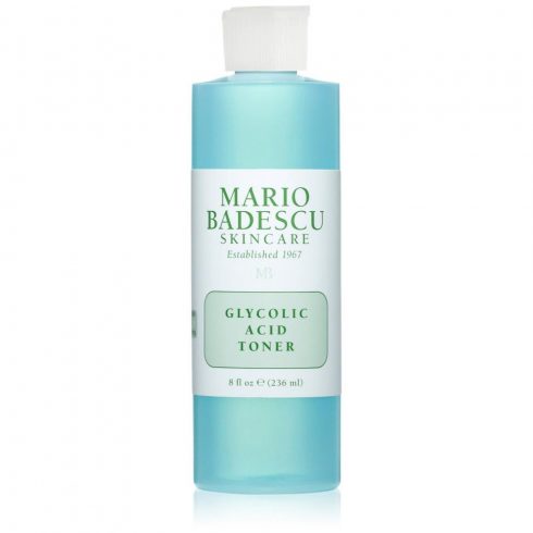 dưỡng trắng da mario badescu glycolic acid toner chai màu xanh biển